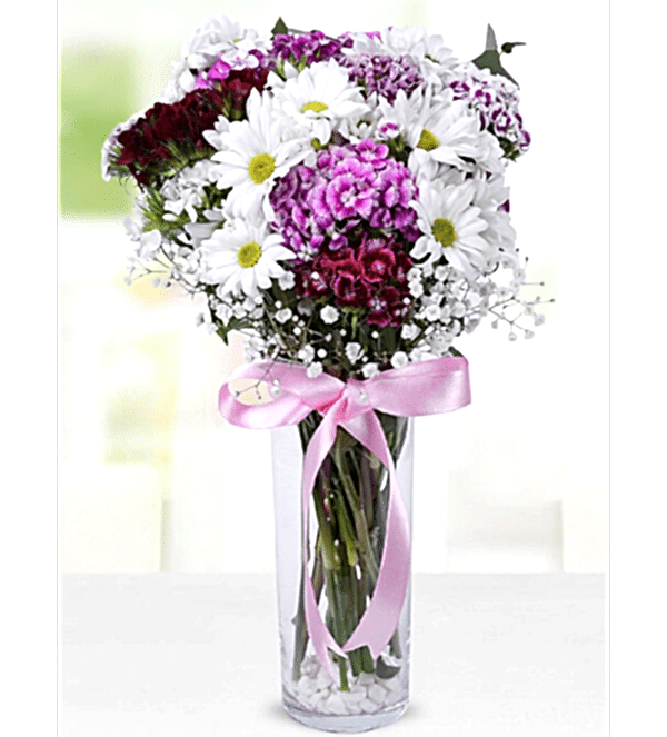 Vazoda Mevsim Çiçekleri