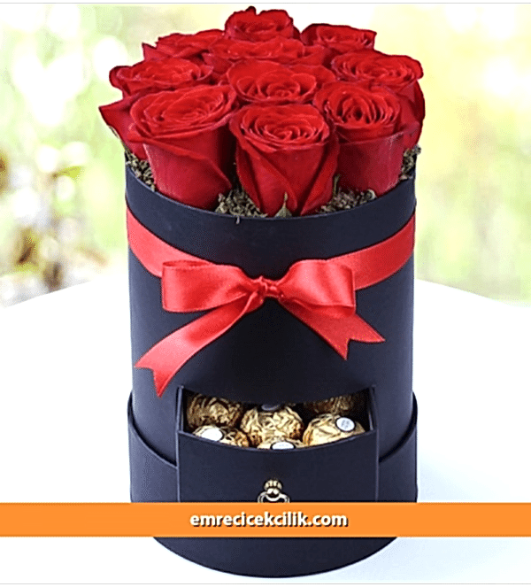 Kutuda Kırmızı Güller