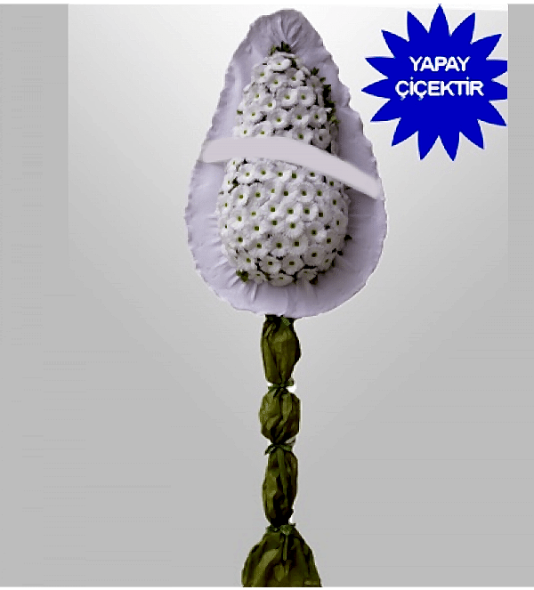 Beyaz Yapay Düğün Çiçeği