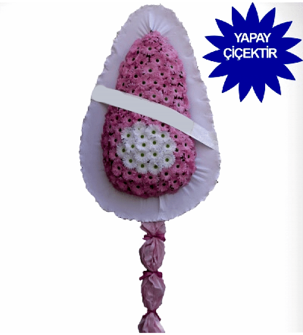 Pembe Beyaz Yapay Düğün Çiçeği