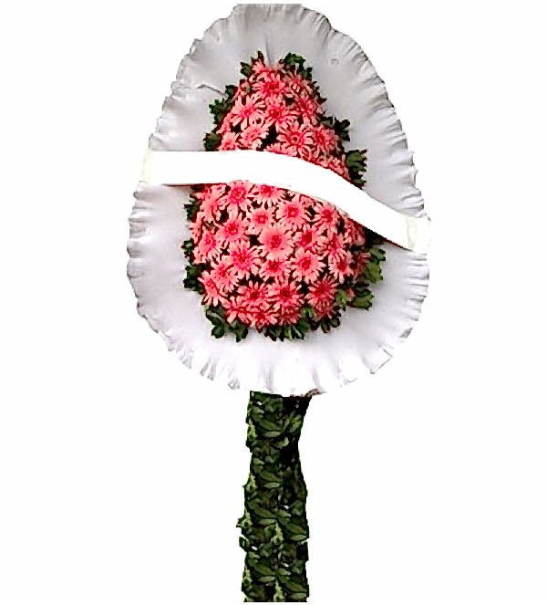 Pembe Ayaklı Düğün Çelengi