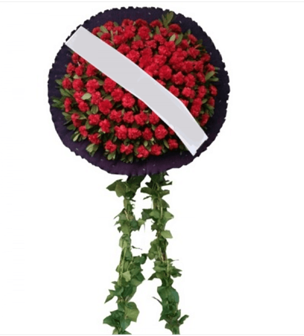 Kırmızı Cenaze Çelengi