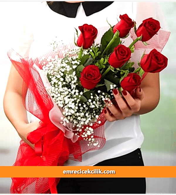 7 Kırmızı Gül